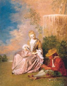 Jean Antoine Watteau - The Anxious Lover
