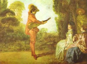 Jean Antoine Watteau - The Seducer