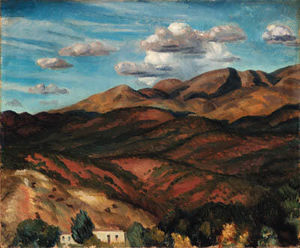 John Sloan - The Mountains, September