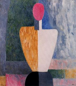 Kazimir Severinovich Malevich - Half-length Figure 1