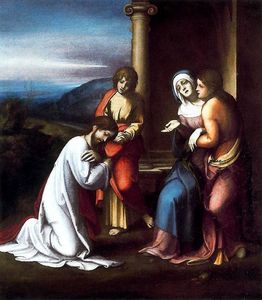 Antonio Allegri Da Correggio - Christ taking Leave of his Mother