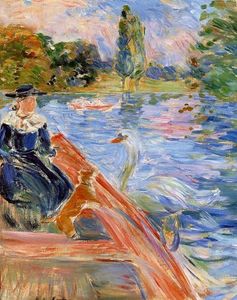 Berthe Morisot - Boating on the Lake