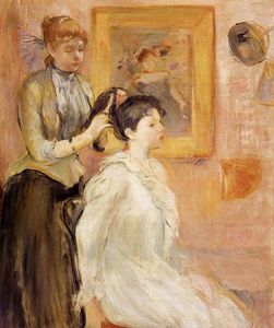 Berthe Morisot - The Hairdresser