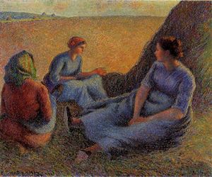 Camille Pissarro - Haymakers at Rest