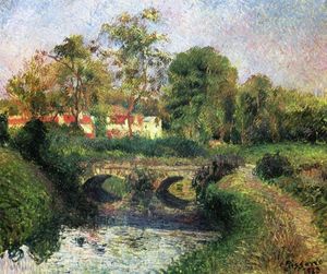 Camille Pissarro - Little Bridge on the Voisne, Osny