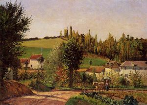 Camille Pissarro - Path of l-Hermitage at Pontoise