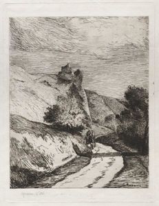 Camille Pissarro - The Rocks at Guyon