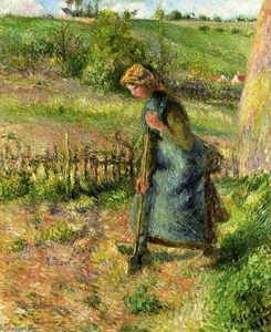 Camille Pissarro - Woman Digging