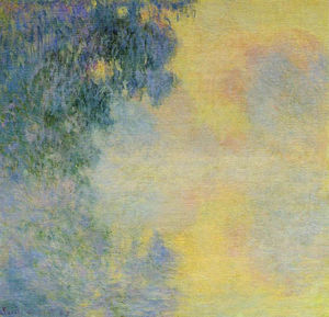 Claude Monet - Misty Morning on the Seine, Sunrise