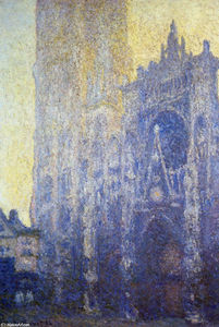 Claude Monet - Rouen Cathedral, the Portal, Morning Effect