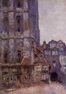 Claude Monet - The Cour d-Albane, Grey Weather