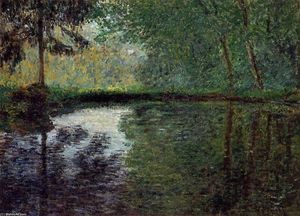 Claude Monet - The Pond at Montgeron