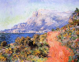 Claude Monet - The Red Road near Menton