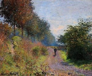 Claude Monet - The Sheltered Path