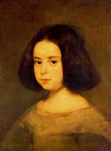 Diego Velazquez - Portrait of a Little Girl