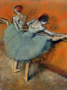 Edgar Degas - Dancers at the Barre 1