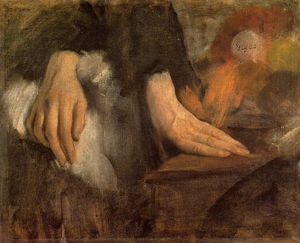 Edgar Degas - Study of Hands
