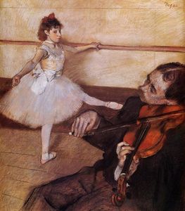 Edgar Degas - The Dance Lesson