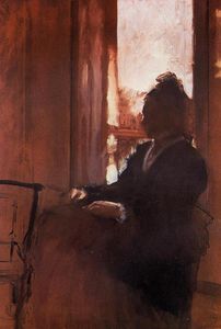 Edgar Degas - Woman at the Window 1