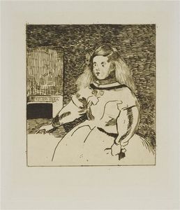 Edouard Manet - L- Infante Marguerite