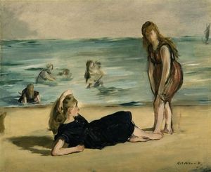 Edouard Manet - On the Beach 1