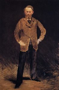 Edouard Manet - Self-portrait with skull-cap