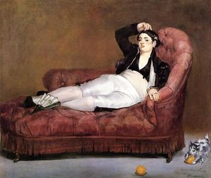 Edouard Manet - Young Woman Reclining