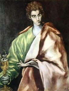 El Greco (Doménikos Theotokopoulos) - Apostle St John the Evangelist