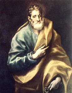 El Greco (Doménikos Theotokopoulos) - Apostle St Peter