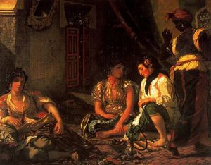 Eugène Delacroix - Las mujeres de Argelia