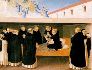 Fra Angelico - The Death of St. Dominic