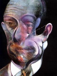 Francis Bacon - Portrait of Michel Leiris