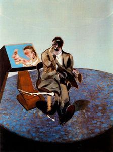 Francis Bacon - Retrato de George Dyer en un espejo