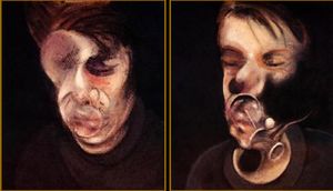 Francis Bacon - Two Studies for Self-Portrait