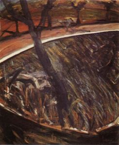 Francis Bacon - Van Gogh dans un paysage
