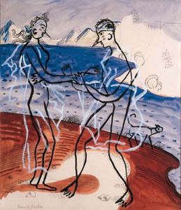 Francis Picabia - Couple au bord de la mer
