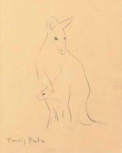Francis Picabia - Kangourou et son bébé
