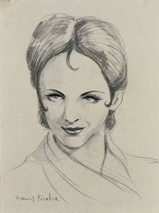 Francis Picabia - Portrait d-une femme