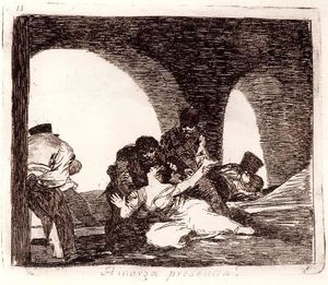 Francisco De Goya - Amarga presencia 1