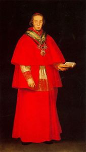 Francisco De Goya - Cardinal Luis María of Borbón