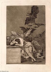 Francisco De Goya - El sueño de la razon produce monstruos