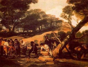 Francisco De Goya - Fabricación de balas