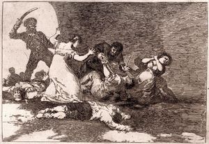 Francisco De Goya - Infame provecho 1