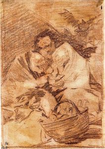 Francisco De Goya - Mucho hay que chupar 1