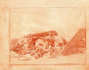 Francisco De Goya - Muertos recogidos