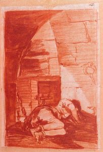 Francisco De Goya - Mujer en prisión