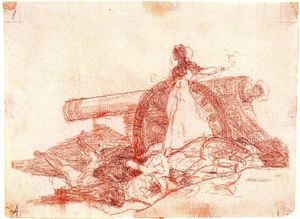 Francisco De Goya - Que valor! 1