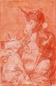 Francisco De Goya - Si sabrá mas el discipulo