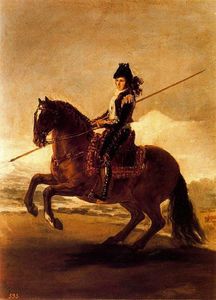 Francisco De Goya - Un Garrochista