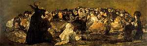 Francisco De Goya - Witches- sabbath